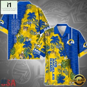 NFL Los Angeles Rams Tropical Style Custom Hawaiian Shirt