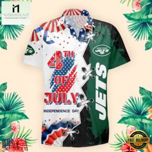 NFL New York Jets Happy Independence Day Hawaiian Shirt