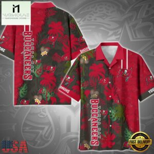 NFL Tampa Bay Buccaneers Tropical Style Custom Hawaiian Shirt