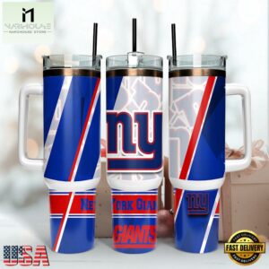 NFL Team New York Giants Logo Tumbler 40Oz Handle