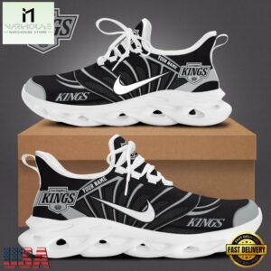 NHL Los Angeles Kings Hockey Logo Custom Name Max Soul Shoes