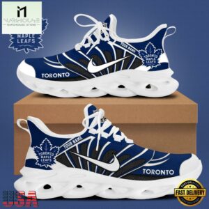 NHL Toronto Maple Leafs Hockey Logo Custom Name Max Soul Shoes3