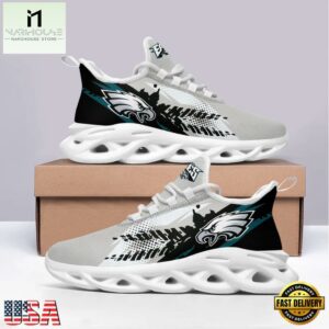 Philadelphia Eagles Team Max Soul Shoes Mean Gift For Fans