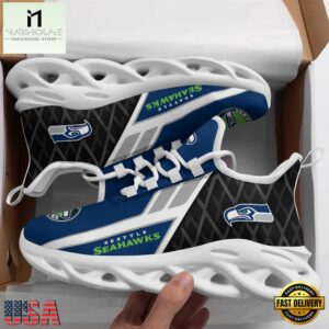 Seattle Seahawks Pattern Max Soul Shoes Mean Gift For Fans