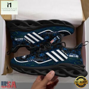 Seattle Seahawks Team Max Soul Shoes Mean Gift For Fans