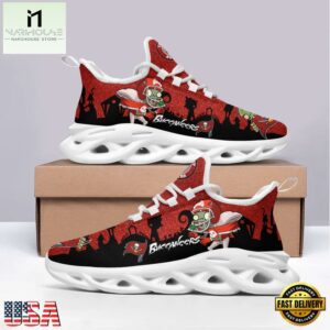 Tampa Bay Buccaneers NFL Zoobie Max Soul Shoes Mean Gift For Fans
