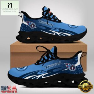 Tennessee Titans NFL Max Soul Shoes Mean Gift For Fans