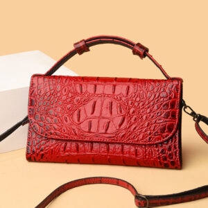 Alternative view of New Simple Fashion Pattern Hand Messenger Bag