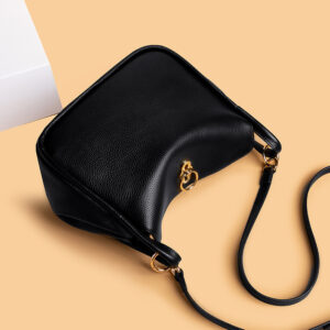 Alternative view of Ladies' New Fashion One Shoulder Top Layer Cowhide Diagonal Bag