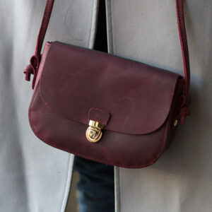 Women's Plug Lock Small Single Shoulder Cross-body Phone Bag