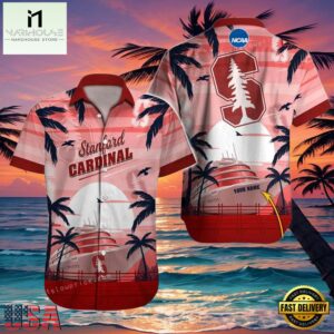 NCAA Custom Name Stanford Cardinal Hawaiian Shirt Hawaiian Shirt Cheap , Aloha Hawaiian Shirts 7 NCAA Custom Name Stanford Cardinal Hawaiian Shirt Hawaiian Shirt Cheap