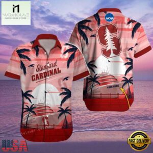 NCAA Custom Name Stanford Cardinal Hawaiian Shirt Hawaiian Shirt Cheap