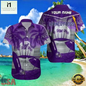 NCAA Custom Name Tcu Horned Frogs Hawaiian Shirt Cheap