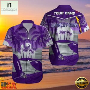 NCAA Custom Name Tcu Horned Frogs Hawaiian Shirt Cheap