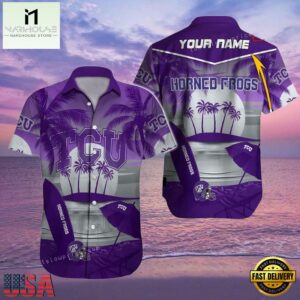 NCAA Custom Name Tcu Horned Frogs Hawaiian Shirt Cheap
