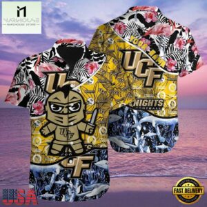 NCAA Custom Name Ucf Knights Hawaiian Shirt Cheap For Mens Womens