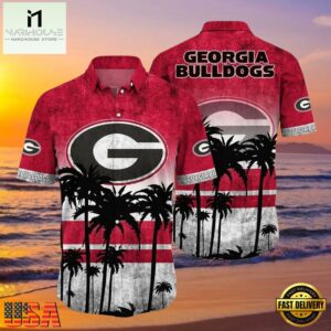 NCAA Georgia Bulldogs Hawaiian Shirt , Aloha Hawaiian Shirts 6 NCAA Georgia Bulldogs Hawaiian Shirt