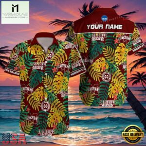 NCAA Mississippi State Bulldogs Hawaiian Shirt Personalized Aloha Hawaiian Shirt For Men Women