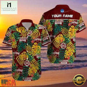NCAA Mississippi State Bulldogs Hawaiian Shirt Personalized Aloha Hawaiian Shirt For Men Women