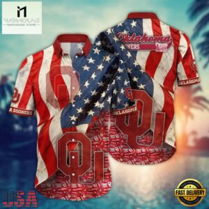 NCAA Oklahoma Sooners Sport Logo Team Hawaiian Shirt
