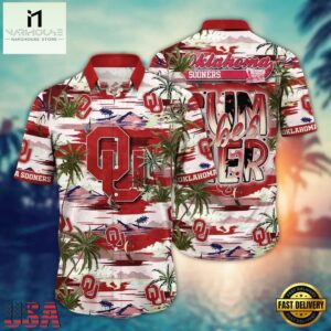 NCAA Oklahoma Sooners Sport Team Design Hawaiian Shirt