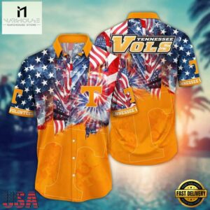 NCAA Tennessee Volunteers Flower Sport Team Hawaiian Shirt