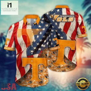 NCAA Tennessee Volunteers Flower Tropical Hawaiian Shirt
