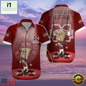 Mississippi State Bulldogs NCAA Hawaiian Shirt Personalized Cheap Hawaiian Shirt