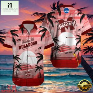 Mississippi State Bulldogs NCAA Hawaiian Shirt Personalized Hawaiian Shirt Cheap