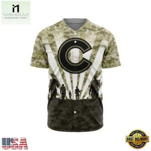 MLB Chicago Cubs Special Honor Veterans Design Baseball Jersey