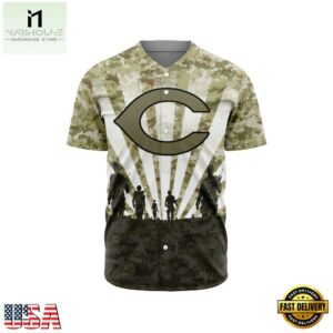 MLB Cincinnati Reds Special Honor Veterans Design Baseball Jersey