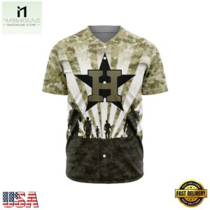MLB Houston Astros Special Honor Veterans Design Baseball Jersey