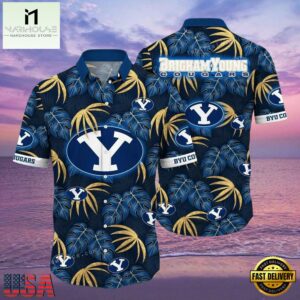 NCAA Byu Cougars Flower Hawaiian Shirt 3D Shirt, Byu Cougars Gifts For Her