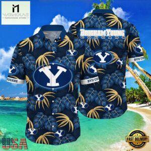 NCAA Byu Cougars Flower Hawaiian Shirt 3D Shirt, Byu Cougars Gifts For Her