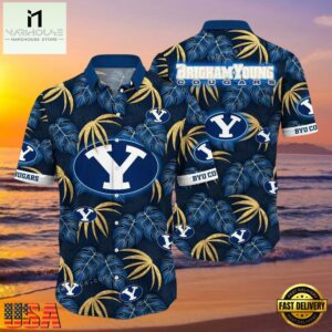 NCAA Byu Cougars Flower Hawaiian Shirt 3D Shirt, Byu Cougars Gifts For Her
