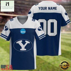 NCAA BYU Cougars Sport Team New Season Personalized Football Jersey