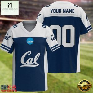 NCAA California Golden Bears Sport Team New Season Personalized Football Jersey