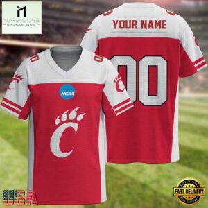 NCAA Cincinnati Bearcats Sport Team New Season Personalized Football Jersey
