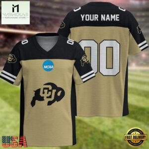 NCAA Colorado Buffaloes Sport Team New Season Personalized Football Jersey