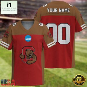 NCAA Cornell Big Red Sport Team New Season Personalized Football Jersey