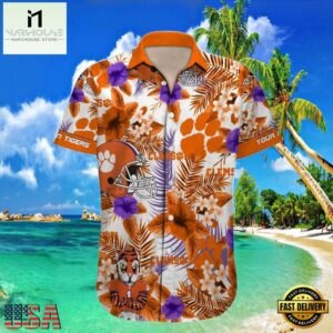 NCAA Custom Clemson Tigers Style Hot Trending Summer Aloha Hawaiian Shirt.jpg