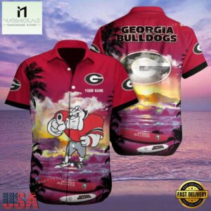 NCAA Custom Georgia Bulldogs Style Hot Trending Summer Aloha Hawaiian Shirt.jpg
