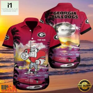 NCAA Custom Georgia Bulldogs Style Hot Trending Summer Aloha Hawaiian Shirt.jpg