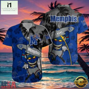NCAA Custom Memphis Tigers Style Hot Trending Summer Aloha Hawaiian Shirt.jpg