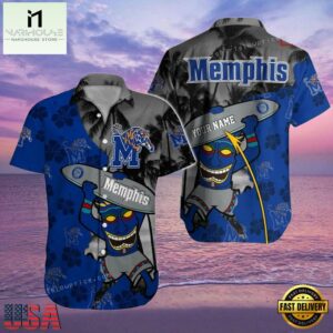 NCAA Custom Memphis Tigers Style Hot Trending Summer Aloha Hawaiian Shirt.jpg
