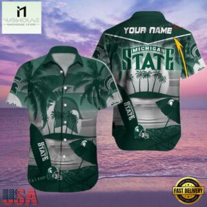 NCAA Custom Michigan State Spartans Style Hot Trending Summer Aloha Hawaiian Shirt For Men And Women.jpg