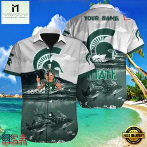 NCAA Custom Michigan State Spartans Style Hot Trending Summer Aloha Hawaiian Shirt.jpg