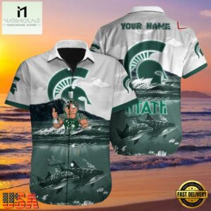 NCAA Custom Michigan State Spartans Style Hot Trending Summer Aloha Hawaiian Shirt.jpg