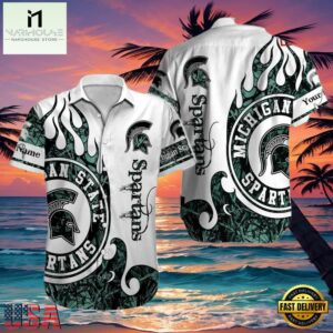 NCAA Custom Michigan State Spartans Style Hot Trending Summer Aloha Hawaiian Shirts.jpg