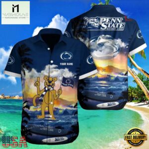 NCAA Custom Penn State Nittany Lions Style Hot Trending Summer Aloha Hawaiian Shirt Outfit.jpg